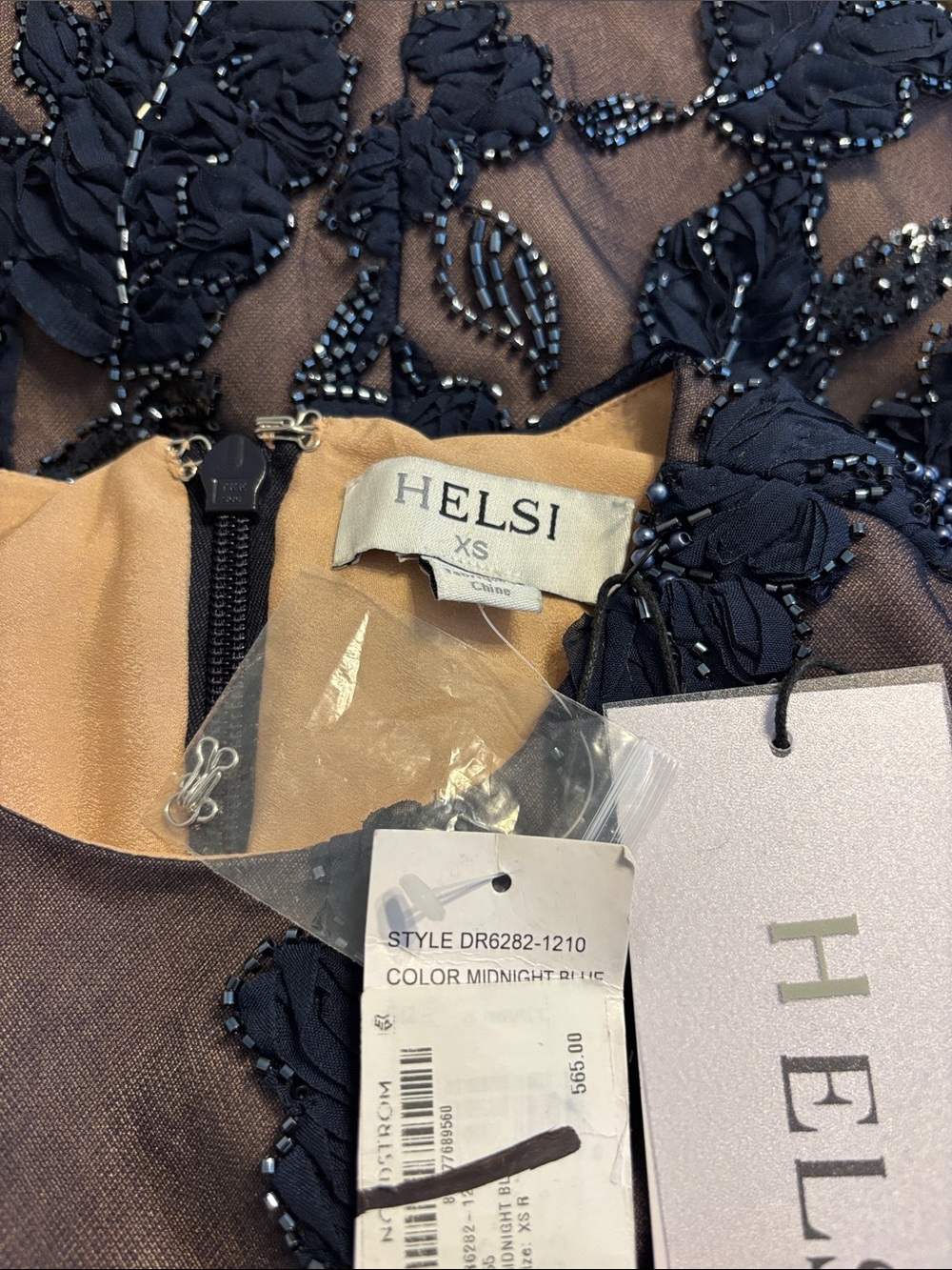 Helsi Ines Beaded Cocktail Mini Dress - Picture 10 of 12